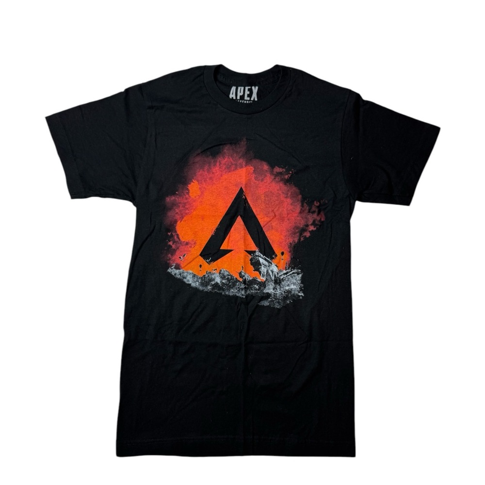 Apex Black Graphic Men's T-Shirt